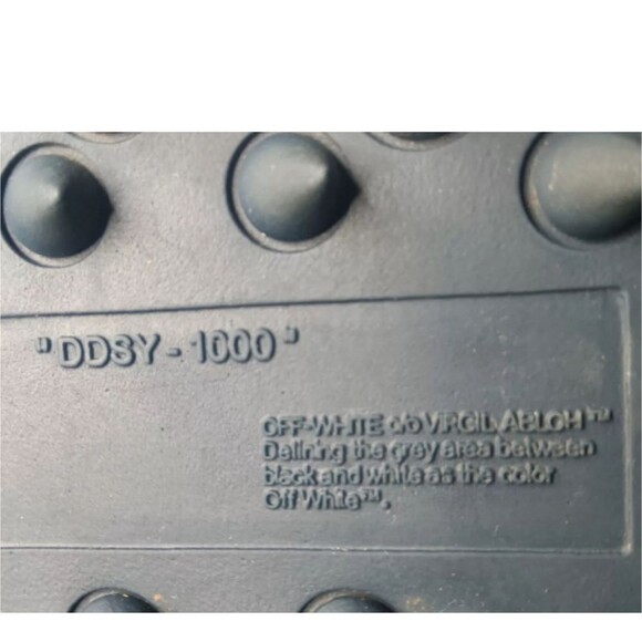 Off-White Virgil Abloh 's Multicolor Odsy-1000 Chunky Sneakers Women EU 36 US 6 - Picture 5 of 14